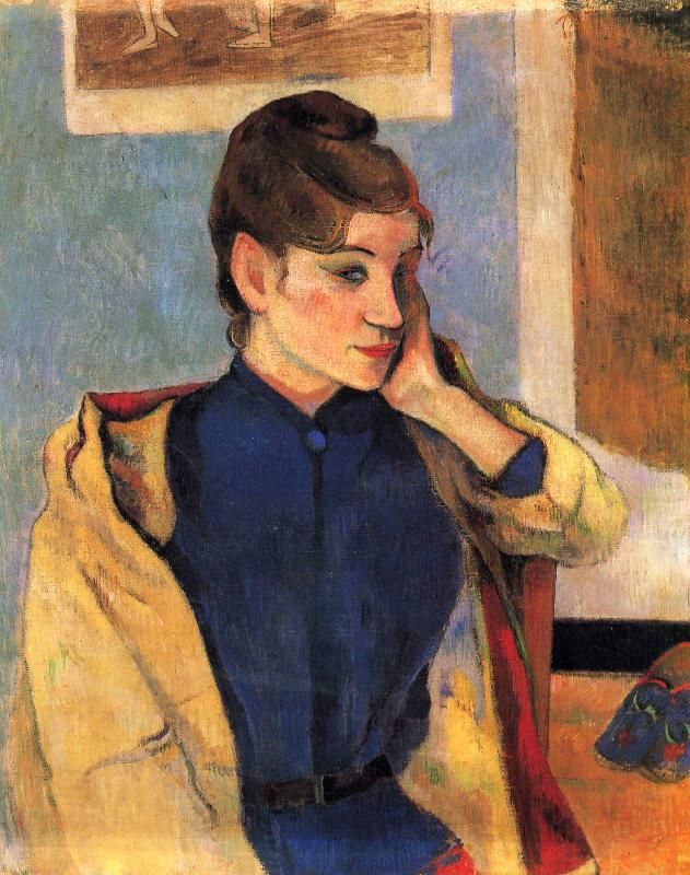 Paul Gauguin Portrait of Madelaine Bernard china oil painting image